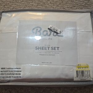 Bare Home Twin XL Sheet Set - Classic White